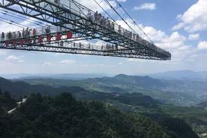 重庆万盛奥陶纪一日游 8大高空玻璃廊桥主题公园，vip纯玩！