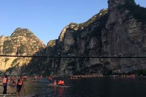 北京周边游、十渡东湖港登高 拒马河乐园踏青巴士一日游